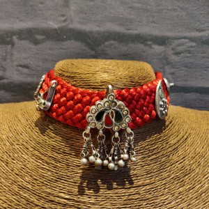 Red Tribal Necklace