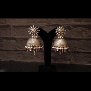 Kutch Kali Jhumkas