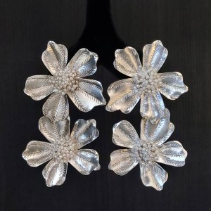 Floral Statement Earrings