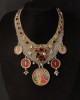 Multi Navratna Stone Necklace