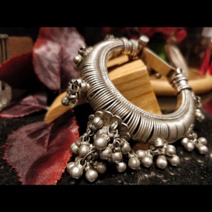 Tribal Ghungroo Statement Cuff