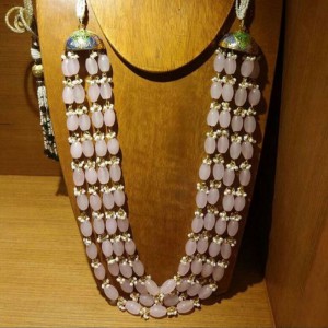 Pearl And Bead Multistrand Necklace