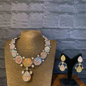 Krishna Ji Necklace Set