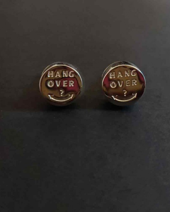 Hangover Cuff-Links Button