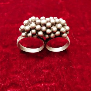 Dual Finger Ghungroo Ring