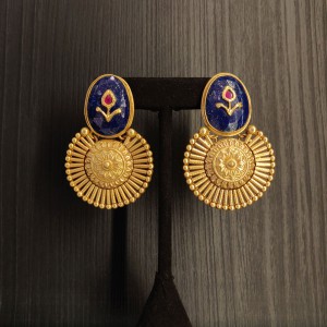 Blue Stone Vintage Chandbalis