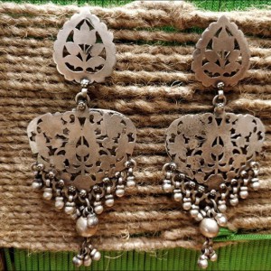 Filigree Ghungroo Chandelier Earring