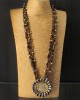 Smoky Quartz And Ginni Necklace