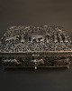 Silver carved box