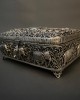 Silver carved box